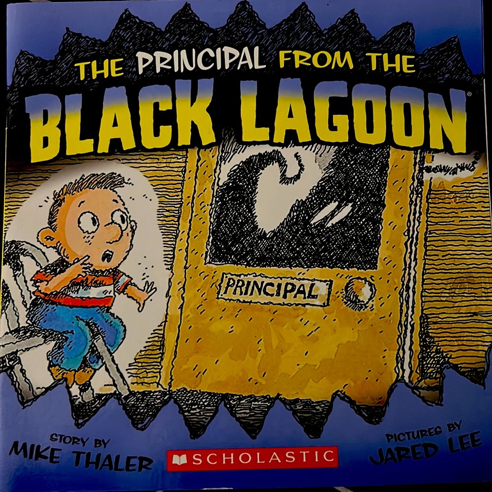 The Principal from the Black Lagoon - Paper-book by Mike Thaler- New.